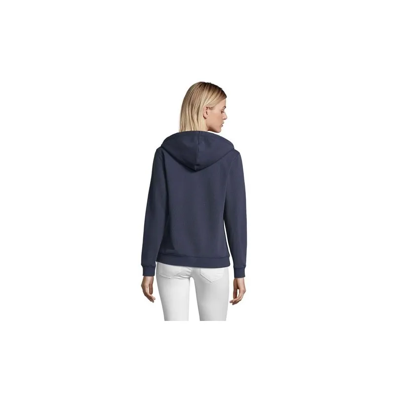 Veste Femme Confortable et Stylée Personnalisée 280gr | Spike Taille textile : XS Couleurs : bleu piscine personnalisation sur m