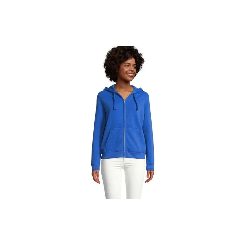 Veste Femme Confortable et Stylée Personnalisée 280gr | Spike Taille textile : S Couleurs : bleu goodies publicitaire événementi