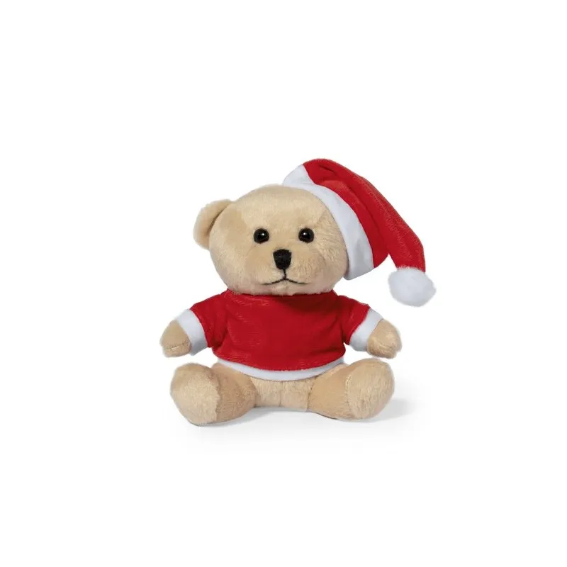 Cadeau Publicitaire Personnalisé en Peluche - Kuisy Couleurs : noir impression haute définition