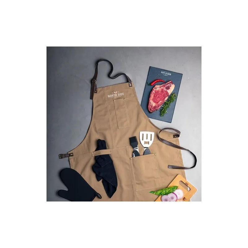 Tablier personnalisable professionnel Vurcex - Unique Couleurs : bleu cadeau client original