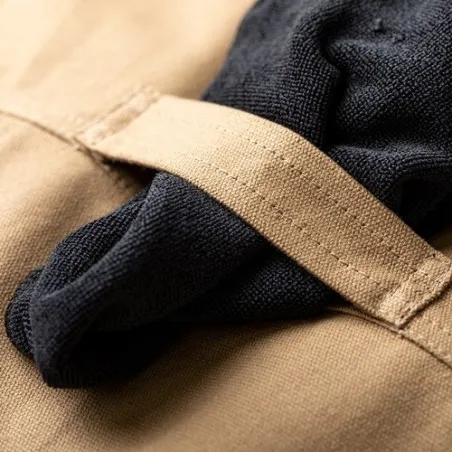 Tablier personnalisable professionnel Vurcex - Unique Couleurs : rouge impression logo haute qualité