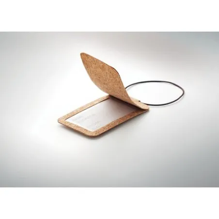 Étiquette à Bagage en Liège OVALIS - Élégance Naturelle