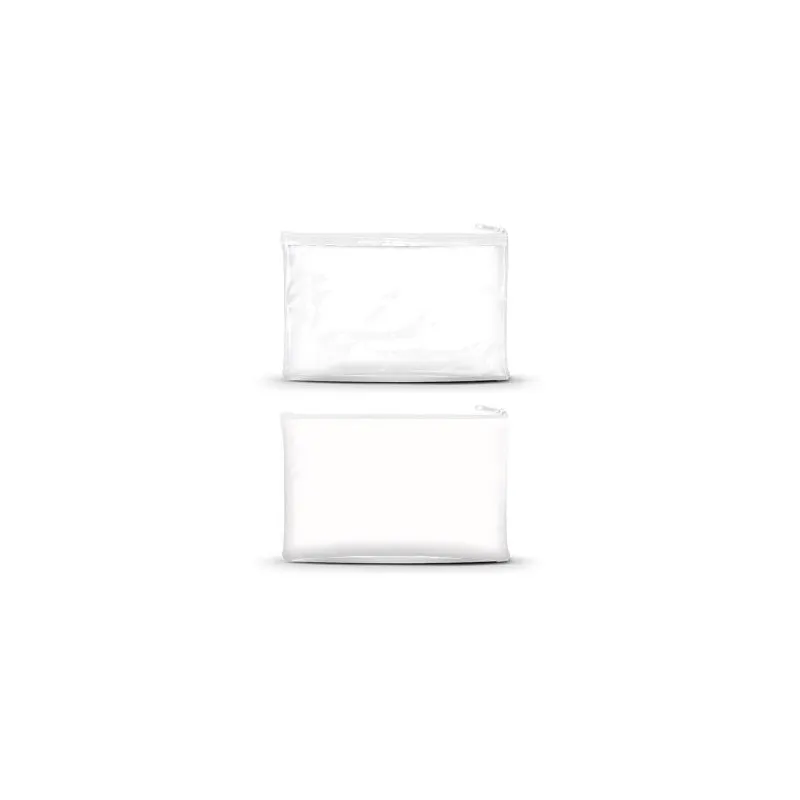 Trousse de Toilette Pratique et Élégante en PVC - Personnalisée Matières : carton Couleurs : gris cadeau entreprise pas cher