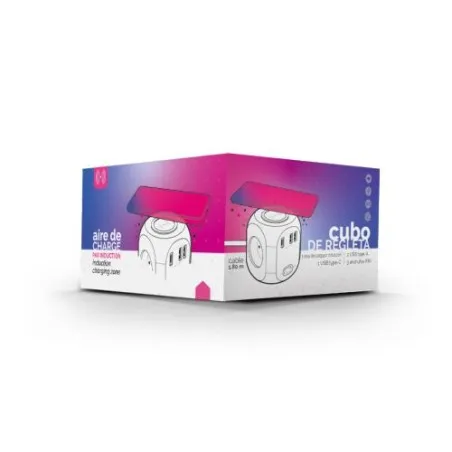 Cube Multiprise avec Induction - Chargez en Toute Simplicité
