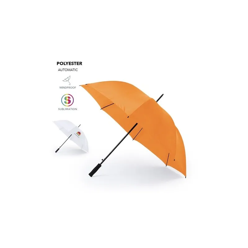 Parapluie XL Personnalisé et Publicitaire Panan Matières : polyester Couleurs : rouge goodies personnalisé en stock