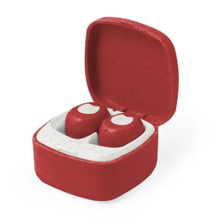 Écouteurs Écoresponsables Personnalisés pas cher Oriley Matières : métal Couleurs : blanc personnalisation sur mesure