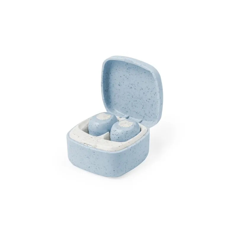 Écouteurs Écoresponsables Personnalisés pas cher Oriley Matières : bois Couleurs : brun accessoire événementiel unique