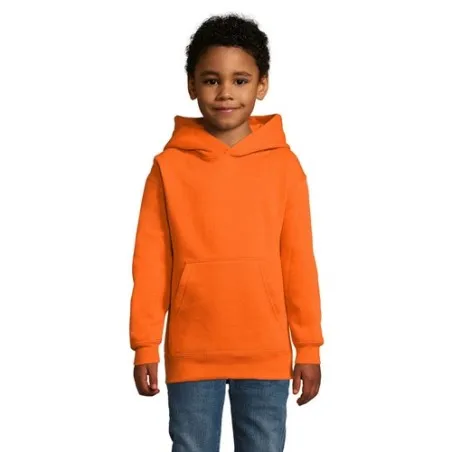 Sweat Capuche Personnalisé Écologique Parfait pour les Enfants | SLAM KIDS Taille textile : XXL Couleurs : blanc personnalisatio