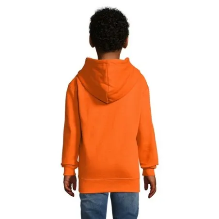 Sweat Capuche Personnalisé Écologique Parfait pour les Enfants | SLAM KIDS Taille textile : XXL Couleurs : blanc cadeau affaires