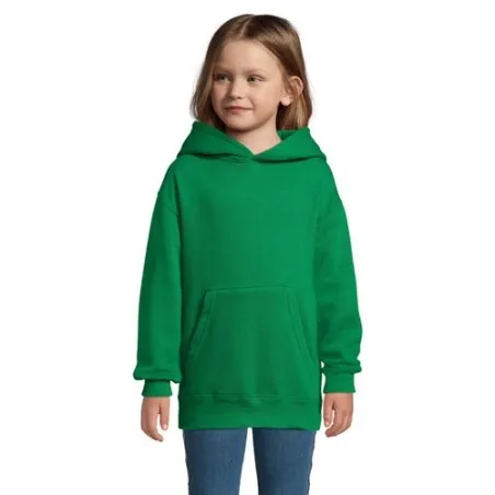Sweat Capuche Personnalisé Écologique Parfait pour les Enfants | SLAM KIDS Taille textile : 3XL Couleurs : blanc cadeau client o