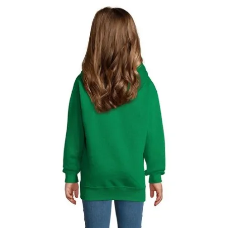 Sweat Capuche Personnalisé Écologique Parfait pour les Enfants | SLAM KIDS Taille textile : 4XL Couleurs : blanc personnalisatio