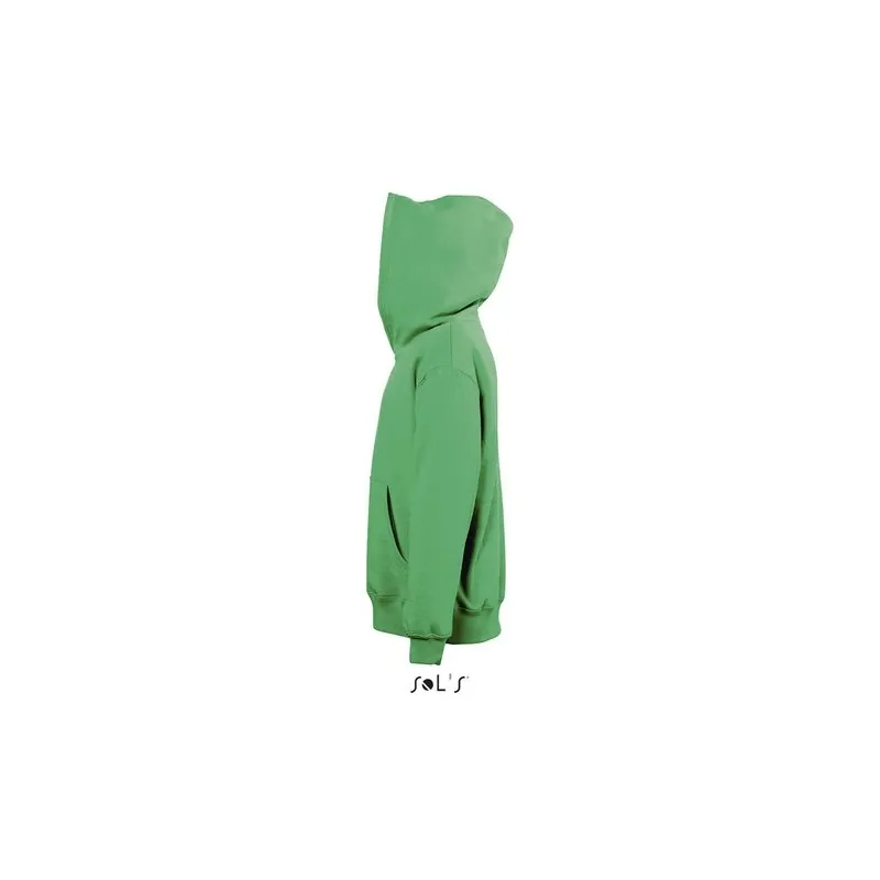 Sweat Capuche Personnalisé Écologique Parfait pour les Enfants | SLAM KIDS Taille textile : 4XL Couleurs : blanc marquage couleu