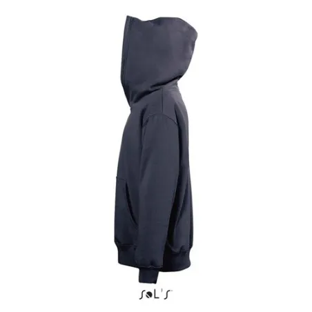 Sweat Capuche Personnalisé Écologique Parfait pour les Enfants | SLAM KIDS Taille textile : 4XL Couleurs : noir cadeau collabora
