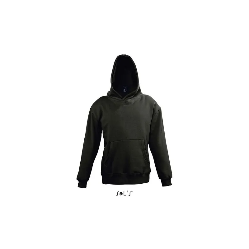 Sweat Capuche Personnalisé Écologique Parfait pour les Enfants | SLAM KIDS Taille textile : M Couleurs : bleu marine impression 