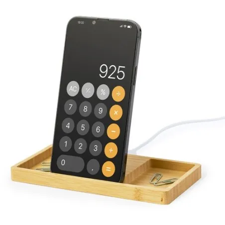 Chargeur Organiseur Treit en Bambou - Écologique et Pratique