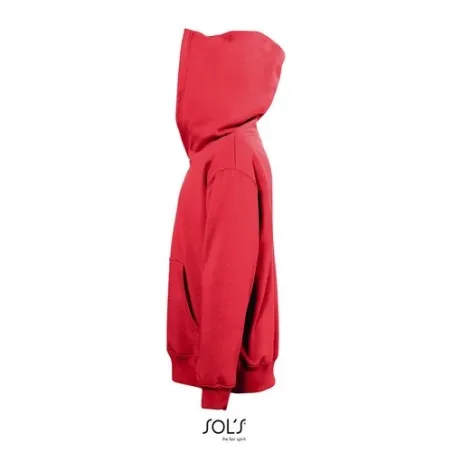 Sweat Capuche Personnalisé Écologique Parfait pour les Enfants | SLAM KIDS Taille textile : XXL Couleurs : rouge personnalisatio