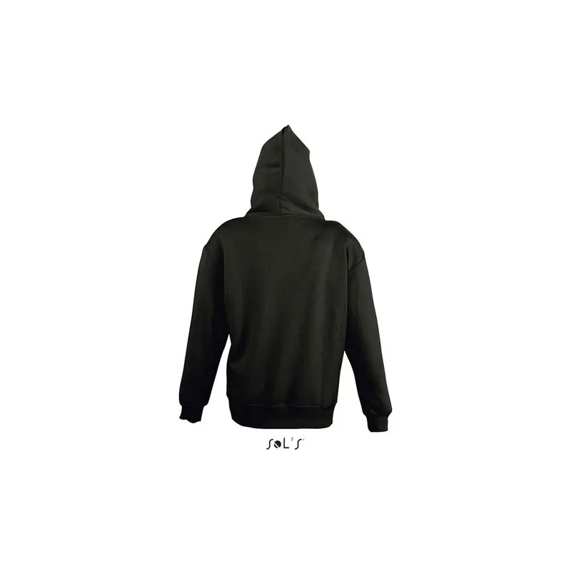 Sweat Capuche Personnalisé Écologique Parfait pour les Enfants | SLAM KIDS Taille textile : XXL Couleurs : noir goodies publicit
