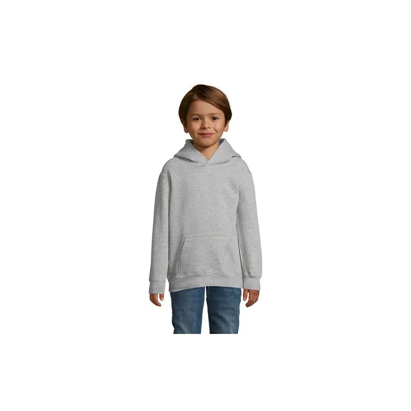 Sweat Capuche Personnalisé Écologique Parfait pour les Enfants | SLAM KIDS Taille textile : 3XL Couleurs : noir objet publicitai
