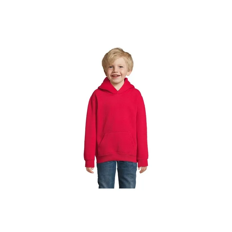Sweat Capuche Personnalisé Écologique Parfait pour les Enfants | SLAM KIDS Taille textile : L Couleurs : noir marquage laser ult