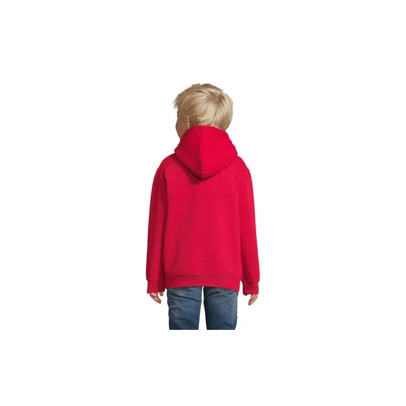 Sweat Capuche Personnalisé Écologique Parfait pour les Enfants | SLAM KIDS Taille textile : L Couleurs : noir goodies publicitai