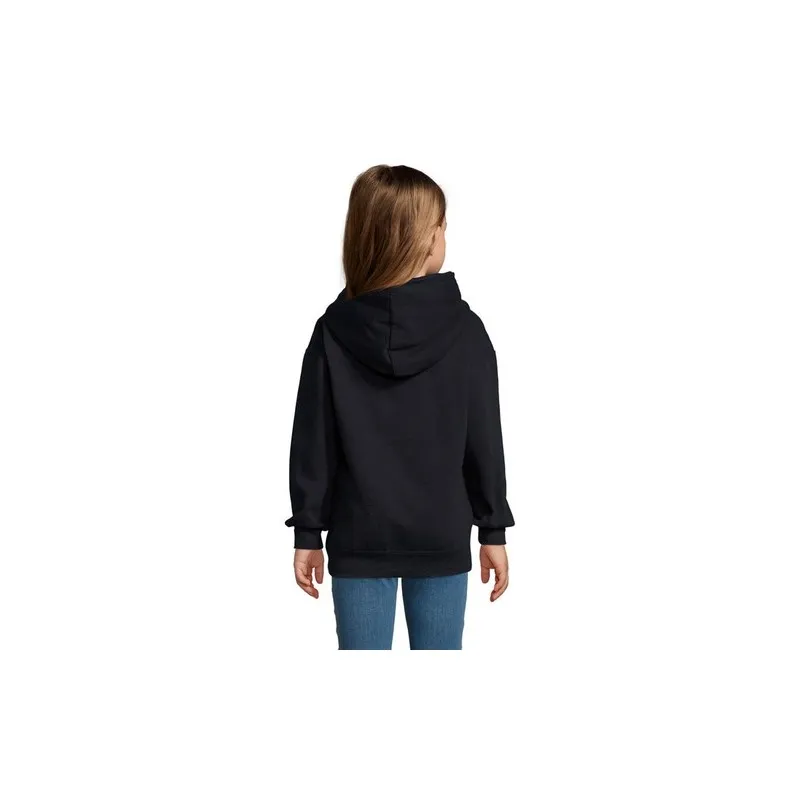 Sweat Capuche Personnalisé Écologique Parfait pour les Enfants | SLAM KIDS Taille textile : 5XL Couleurs : bleu marine accessoir