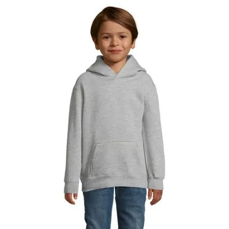 Sweat Capuche Personnalisé Écologique Parfait pour les Enfants | SLAM KIDS Taille textile : S Couleurs : noir goodies publicitai