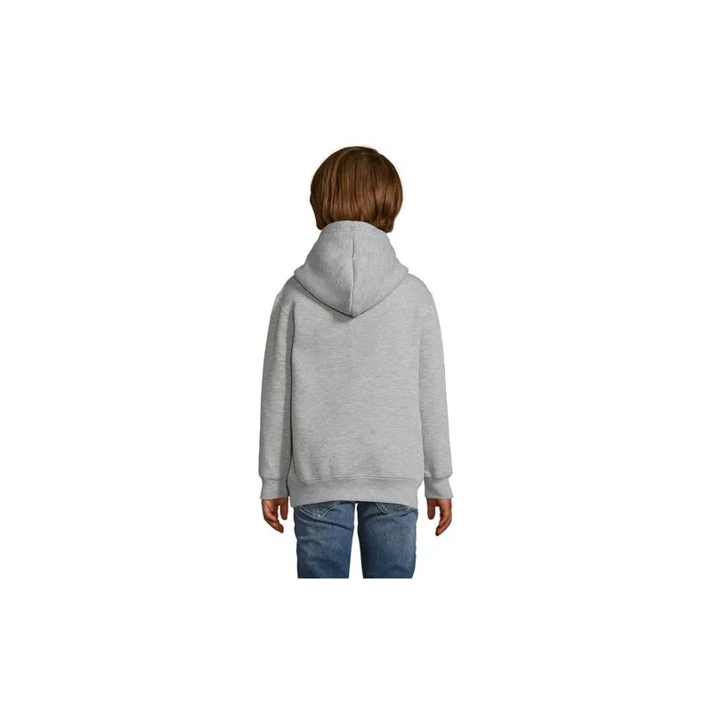 Sweat Capuche Personnalisé Écologique Parfait pour les Enfants | SLAM KIDS Taille textile : S Couleurs : noir cadeau entreprise 
