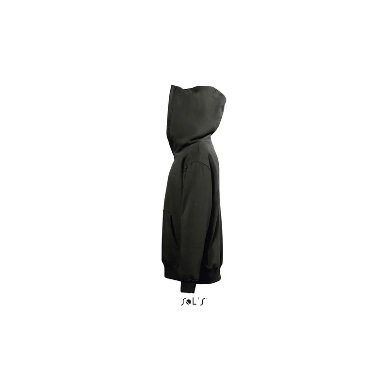 Sweat Capuche Personnalisé Écologique Parfait pour les Enfants | SLAM KIDS Matières : coton Taille textile : 3XL Couleurs : blan