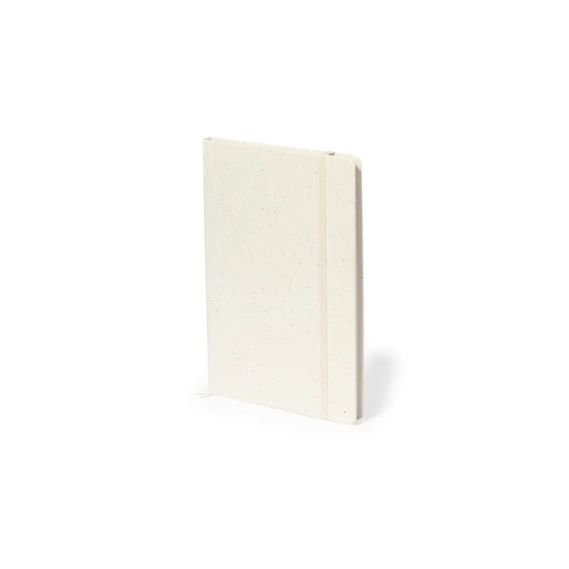 Cahier Écologique A5 Personnalisé - Bloc Notes Tempox pas cher Matières : coton Couleurs : noir Contenance : 8 L cadeau entrepri