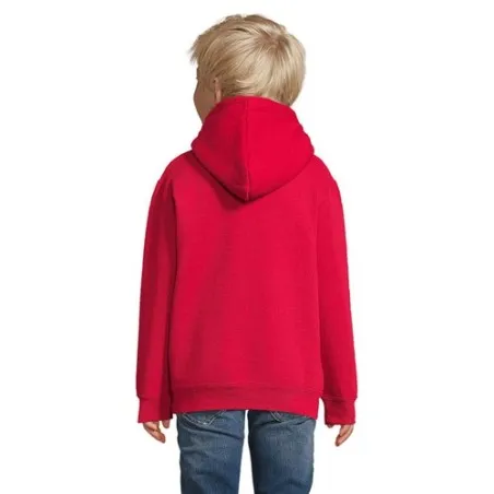 Sweat Capuche Personnalisé Écologique Parfait pour les Enfants | SLAM KIDS Matières : coton Taille textile : 4XL Couleurs : blan