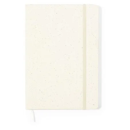 Cahier Écologique A5 Personnalisé - Bloc Notes Tempox pas cher Matières : coton Couleurs : noir Contenance : 8 L impression haut