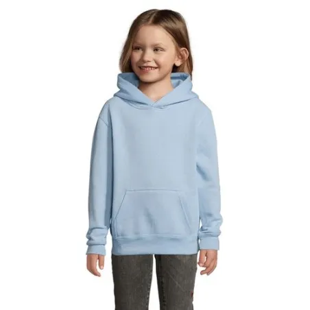 Sweat Capuche Personnalisé Écologique Parfait pour les Enfants | SLAM KIDS Matières : coton Taille textile : S Couleurs : noir c