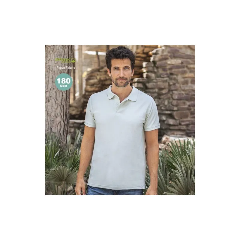 Polo Adulte Ment en Coton Bio - Écologique et Chic