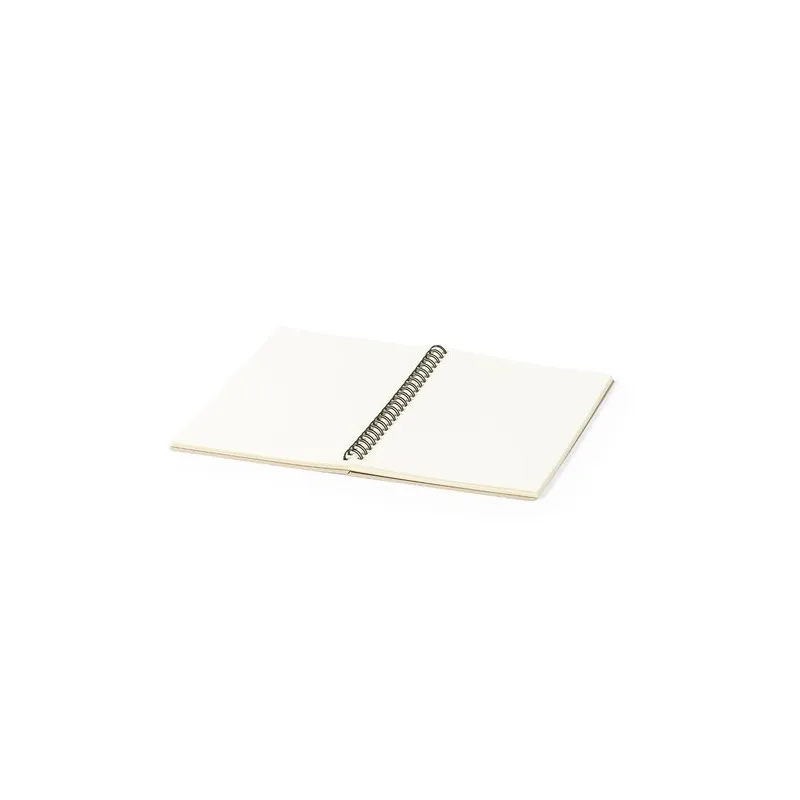 Cahier Écologique et Personnalisable - Roshan Matières : coton organique Couleurs : naturel accessoire événementiel unique