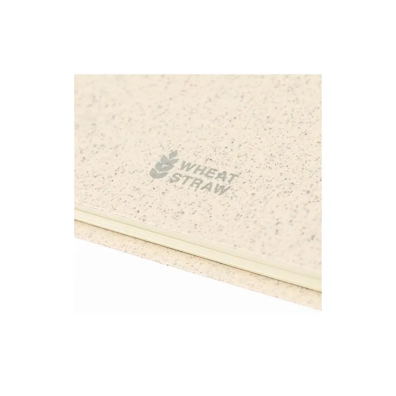 Cahier Écologique et Personnalisable - Roshan Matières : coton organique Couleurs : naturel marquage couleur éclatante