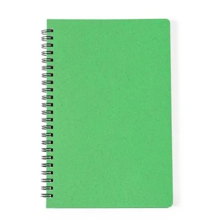 Cahier Écologique et Personnalisable - Roshan Matières : coton organique Couleurs : noir goodies publicitaire durable