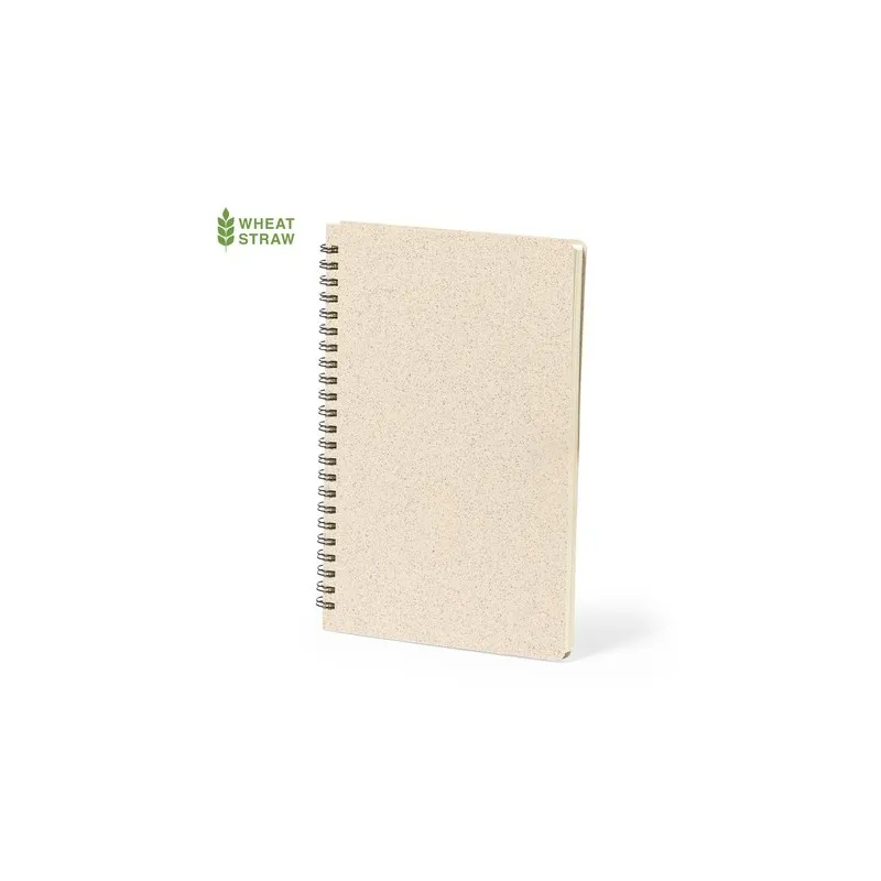 Cahier Écologique et Personnalisable - Roshan Matières : Synthétique Couleurs : naturel livraison express 24h 48h