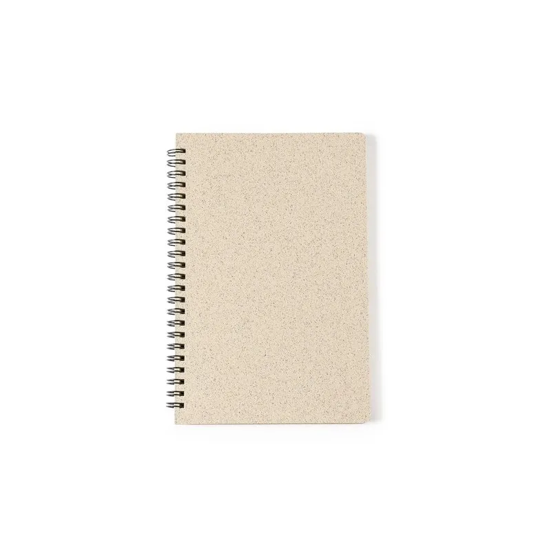 Cahier Écologique et Personnalisable - Roshan Matières : Synthétique Couleurs : naturel livraison express 24h 48h