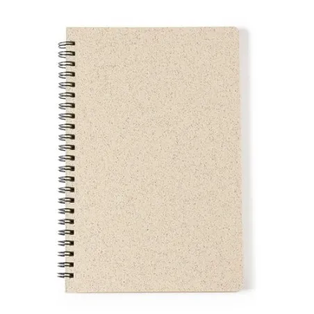 Cahier Écologique et Personnalisable - Roshan Matières : Synthétique Couleurs : naturel livraison express 24h 48h