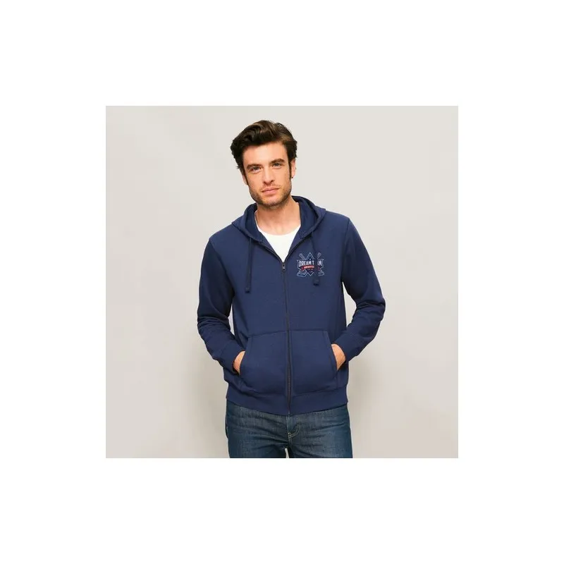 Veste Sport Confortable Personnalisable 280gr - Spike Men Taille textile : L Couleurs : bleu marine cadeau client original