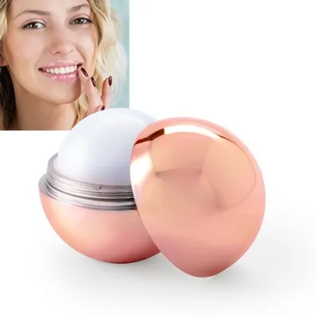 Baume à Lèvres Personnalisé Écologique Epson Couleurs : bleu Matières : polyester recyclé cadeau affaires élégant