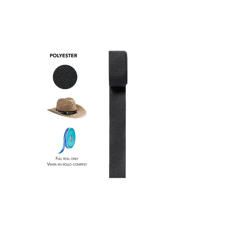 Ruban Chapeau Polyester : Personnalisable et Pratique