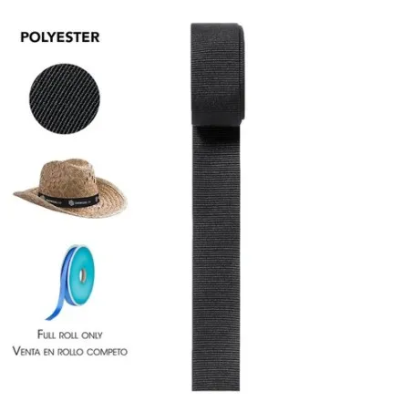 Ruban Chapeau Polyester : Personnalisable et Pratique