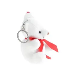 Porte-Clés Peluche Unique Personnalisé Glenda Matières : coton organique Taille textile : S Couleurs : blanc 2