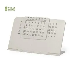 Calendrier perpétuel personnalisé pas cher Zegler Matières : pongée Couleurs : naturel 2