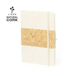 Bloc Notes Écologique Personnalisé pas cher - Yacard Matières : polyester Couleurs : noir