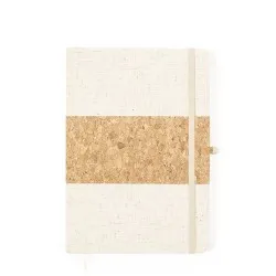 Bloc Notes Écologique Personnalisé pas cher - Yacard Matières : polyester Couleurs : noir 2