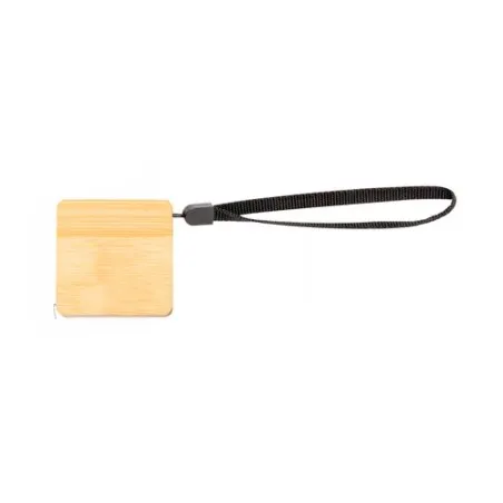 Mètre Grade Écologique et Pratique Personnalisé 1m Dichen Matières : polyester Couleurs : marron goodies publicitaire événementi