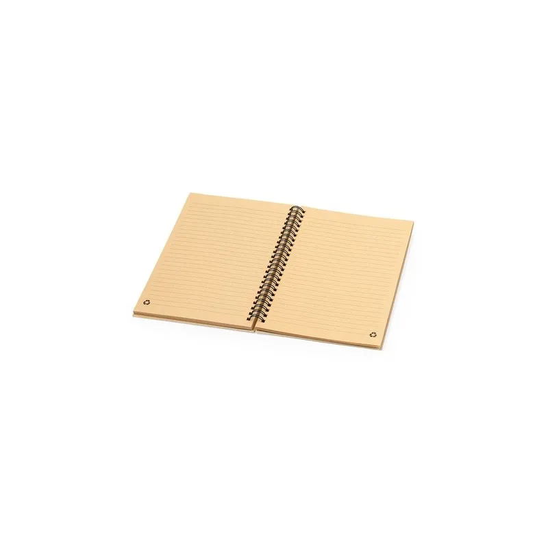 Cahier Éco-Responsable Personnalisé à Prix Abordable - Nigmar Matières : polyester Couleurs : naturel goodies publicitaire événe