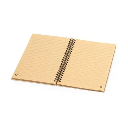 Cahier Éco-Responsable Personnalisé à Prix Abordable - Nigmar Matières : polyester Couleurs : naturel goodies publicitaire événe
